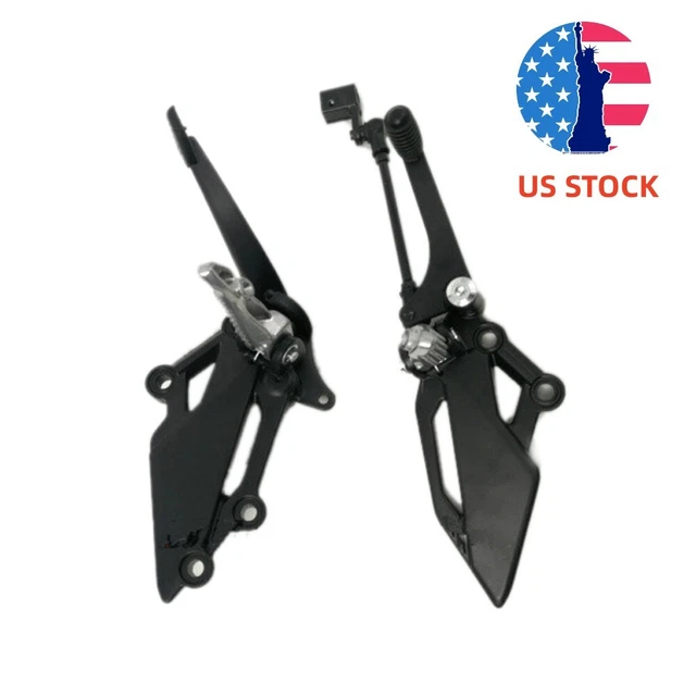 2PC Motorcycle Shift Lever Frontset Foot Peg Bracket Footrest Pedal For Kawasaki
