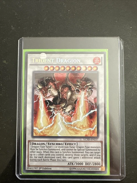 Yu-Gi-Oh! Dragunity Knight – Trident Ultra Rare Card (DT04-EN040) – 1st Edition Duel Terminal - View #5