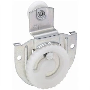 Sliding Door Hanger,Cam-Action Dial,Zinc-Plated,Fits 3/4 to 1-3/8-In. Doors -N34