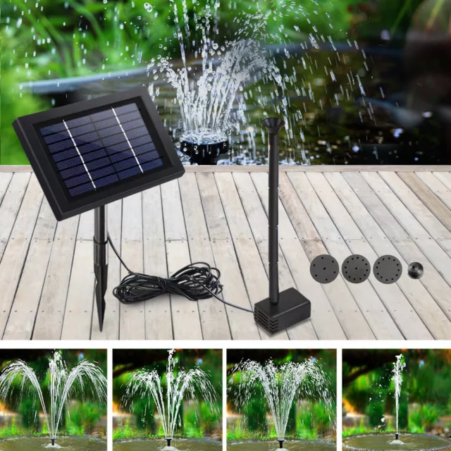 Gardeon 8W Solar Powered Water Pond Pump Outdoor Garden Submersible Fountains