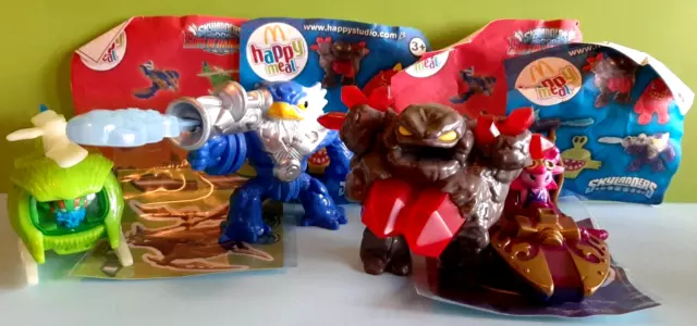 MC DONALD'S HAPPY MEAL Skylanders 4 pezzi serie miste (2014 - 2016) - HM08