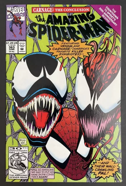 Amazing Spider-Man #363 - Venom Carnage 1 Marvel 1992 Comics NM