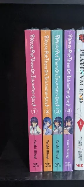 Please Put Them On, Takamine-san 1-4 Set English Mature Manga *New* Yen Press
