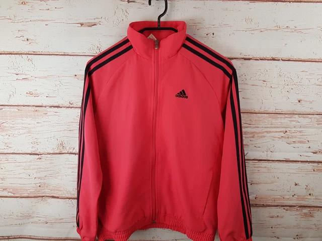 Adidas giacca da ginnastica per ragazze 11-12 anni rosa tuta top cerniera intera sport casual 3