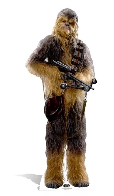 Chewbacca Star Wars The Force Awakens Cardboard Cutout Stand Up Standee Wookie