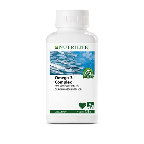 OMEGA 3 COMPLEX NUTRILITE brain eye cardiovascular health blood