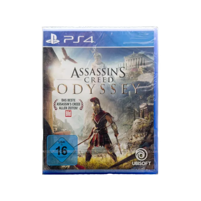 Assassin's Creed Odyssey (Sony PlayStation 4, 2018) PS4 NEU&OVP