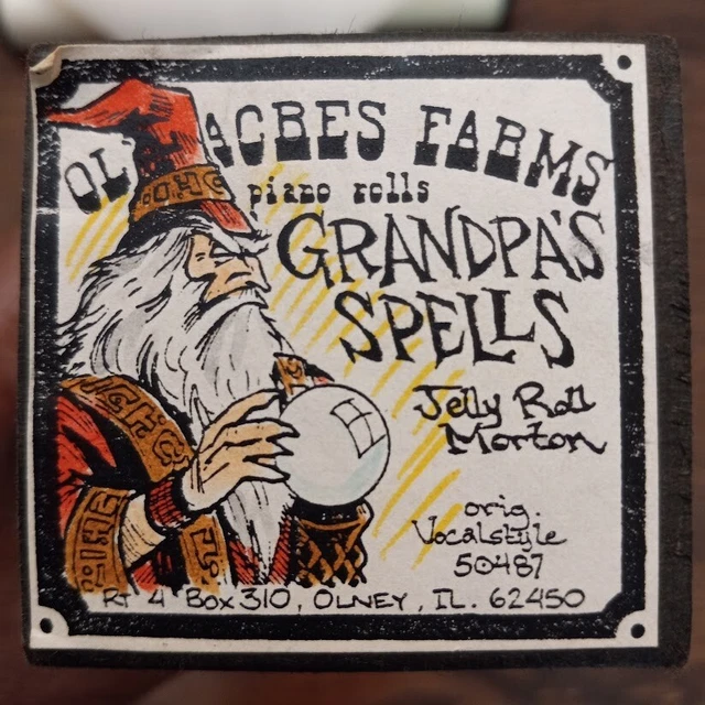 OLEOACRES FARMS JELLY Roll Morton recut "Grandpa's Spells" with fun