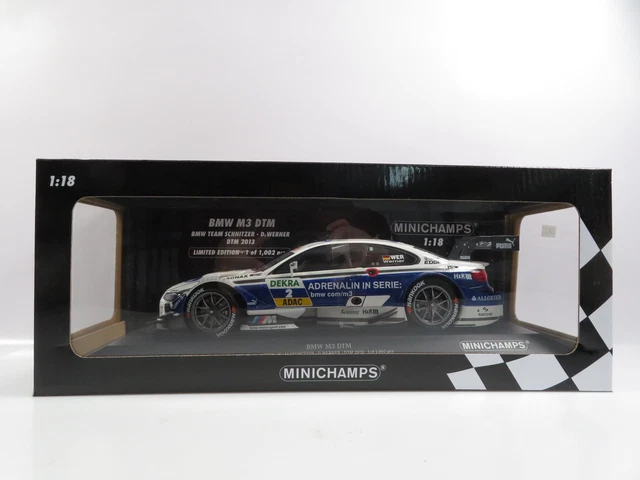 BMW M3 DTM Coupé E92 Street 2013 , MINICHAMPS Spielwarenmesse 1:43