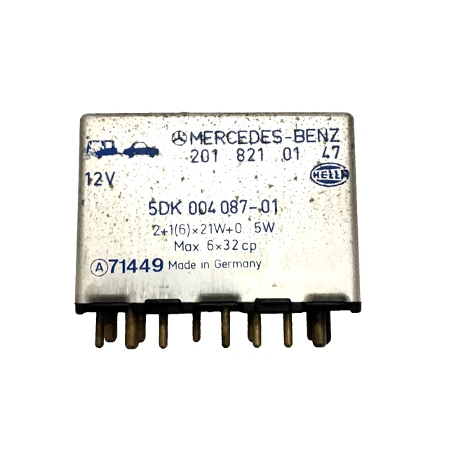 MERCEDES-BENZ W124, W201 Turn Signal Relay Flasher Wiper Relay ...
