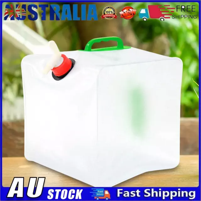 Folding Water Bag Large Capacity Portable Water Container Kettle Bucket (15L)