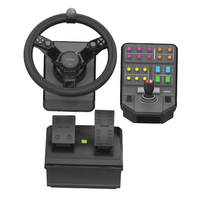 LOGITECH G SAITEK Farm Sim Controller Farming Simulator Bundle Steering