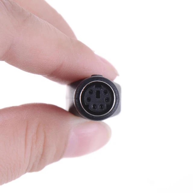 PS/2 Female to USB Male Converters Connector Adapters For PC Hot