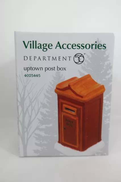 Dept. 56 ~ Dickens' Village Accessory ~ Uptown Post Box #4025445