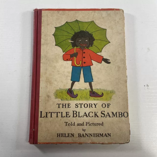 Antique THE STORY OF LITTLE BLACK SAMBO by Helen Bannerman (1931) - Hardcover