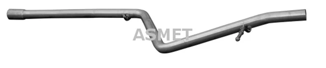 Tubo di scarico ASMET 10.109 centrale per Renault Logan 1 dCi Dacia MCV KS0K KS0W