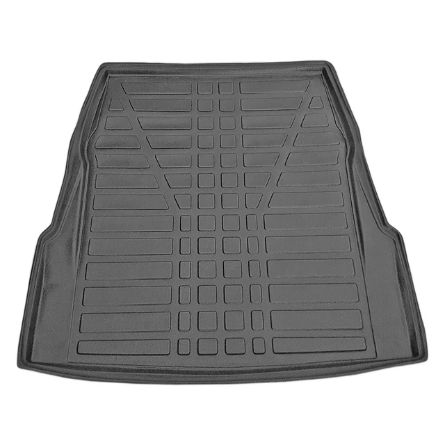 Tapis De Coffre Pour Mercedes Classe S W222 (2014-2019) - Beige, Imperméable - 6
