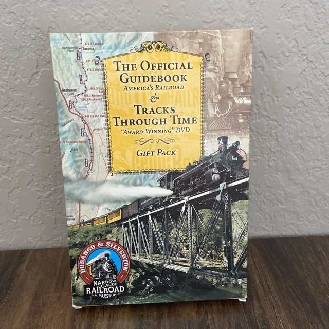 The Official Guide Book America's Railroad & Tracks Through Time DVD Gift Pack
