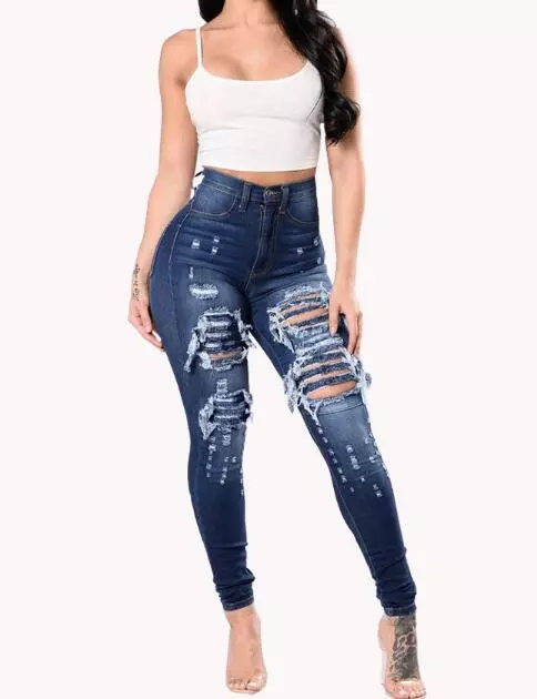 Pantalones Jeans Vaqueros De Mezclilla Colombianos Levanta Cola Ropa De  Mujer