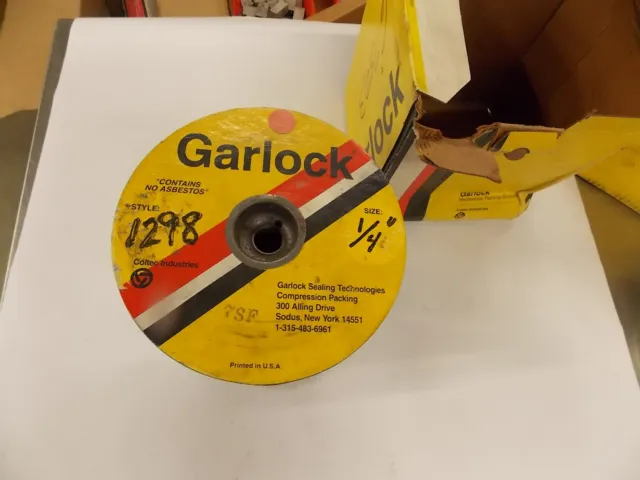 Garlock 1298 1/4" Packing 1298-1/4  H7