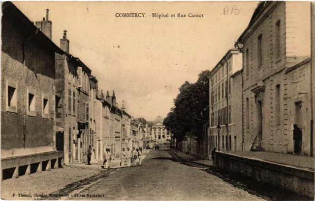 CPA COMMERCY - Hopital et Rue Carnot (631384)