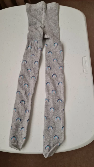 Marks And Spencer Rainbow Tights Age 6 - 7 Years BNWOT