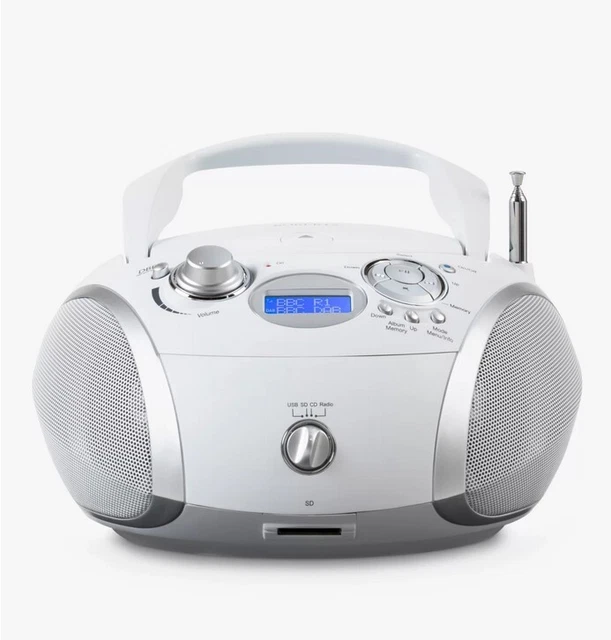 ROBERTS RADIO ZOOMBOX 3 DAB/DAB+/FM/SD/USB Radio CD Player Retro