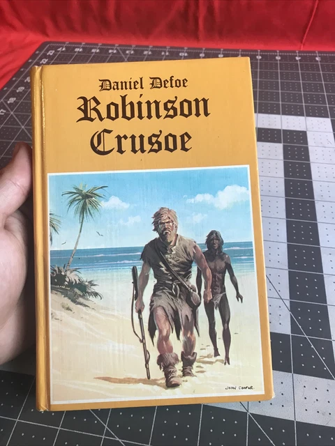 VINTAGE 1982 ROBINSON Crusoe by Daniel Defoe Hardcover Book £9.74 ...