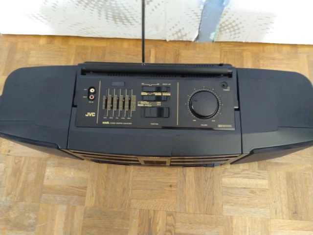 BOOMBOX JVC PC-150L Mini chaine portable STEREO BOOMBOX GHETTOBLASTER PC-150. EUR 79,95 - FR