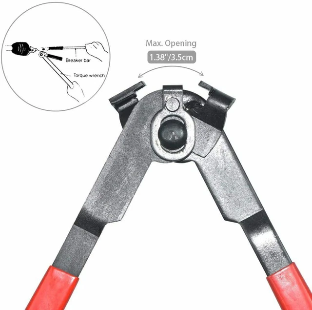Spezialzange Für Schlauchschellen Oetiker TECPO Schlauchklemmenzange Set + Achs Klemmzange Manschetten Zange