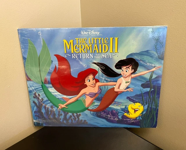 Disney Little Mermaid 2: Return to the Sea 4 Lithographs Portfolio Sealed 14x11