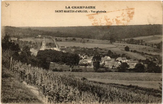 CPA La CHAMPAGNE St-MARTIN d'ABLOIS-General view (490418)