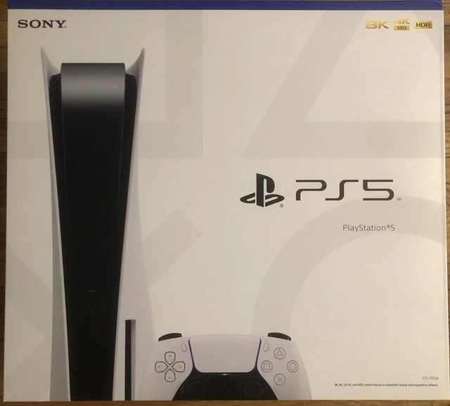 SONY PLAYSTATION 5 PS5 Standard Console Disc Version Blu Ray IN HAND