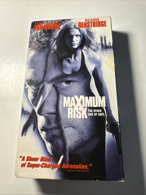 Maximum Risk Red Face MAXIMUM RISK (VHS) Jean Claude Van Damme Martial Arts £9.10 - PicClick UK