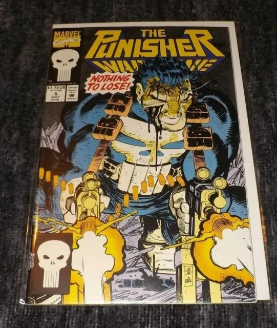 The Punisher # 5 July 1992 F/Vf  Marvel War Zone Nothing To Lose!