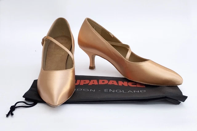 SUPADANCE chaussures de danse de salon femme satin fabric. Anglaise   taille :38