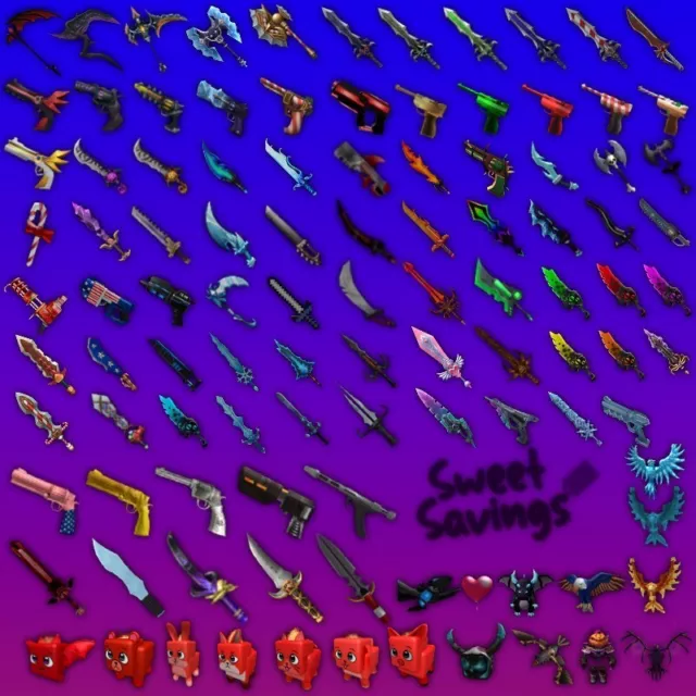 107 GODLYS ROBLOX Mm2 Murder Mystery 2 Small Set Godlies Ancients Vintages  Cheap EUR 15,01 - PicClick FR