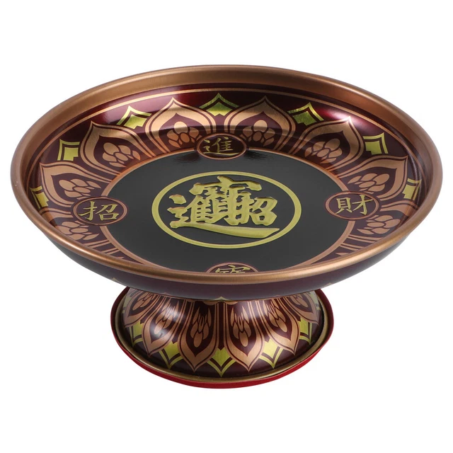 Plateau Bouddha Assiette De Fruits Fortuna Fournitures Bouddhistes