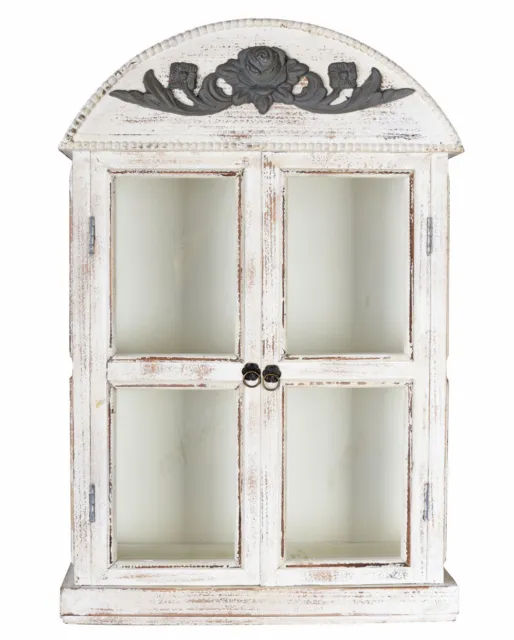 Vitrina de pared Shabby armario de pared vitrina antigua vitrina colgante vintage armario colgante