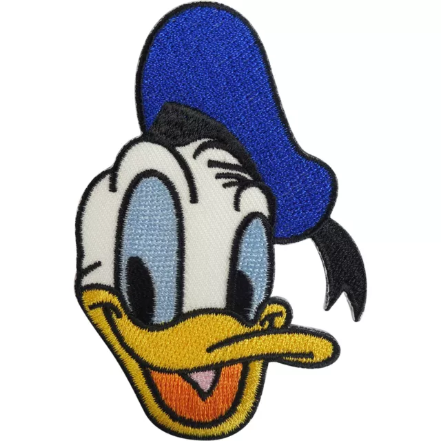 Disney Donald Duck Patch Embroidered Badge Iron On Sew On Embroidery Applique