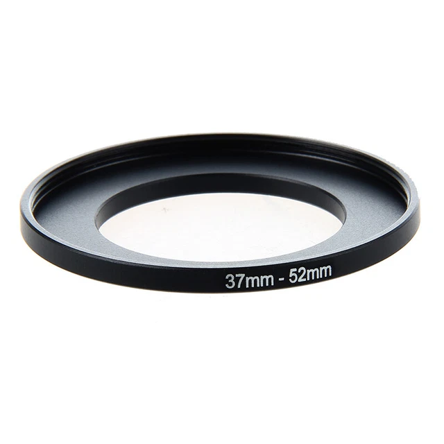 Camera Lens  Step   37mm to 52mm Adapter Black F1G9