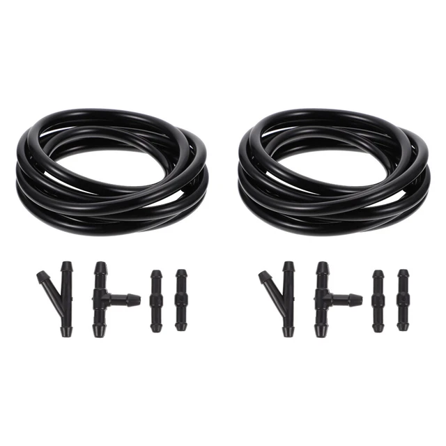 Pulitrice Acqua Sprinkler Pipe Parabrezza Frontale Lavatrice 2 Set