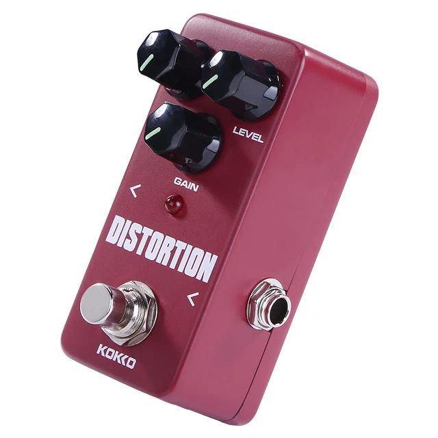 KOKKO Guitar Effect Pedal Distortion Block 9V Adapter Power Supply Accessories *