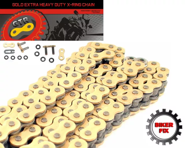 FITS KAWASAKI ZRX1200 R (ZR1200 A1-A5) 01-06 Gold Heavy Duty X-Ring GTR Chain