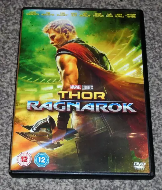 Thor : Ragnarok - Marvel Action Dvd - In Vgc (Free Uk P&P)