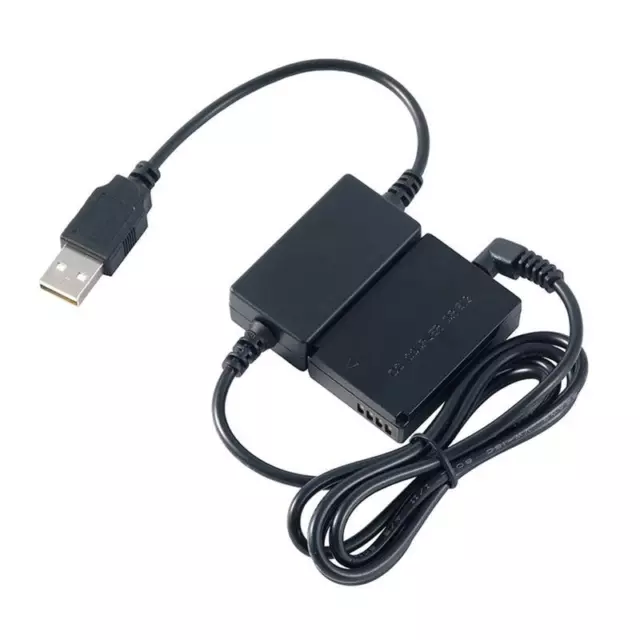 LP E12 Dummy Battery DC Power Bank USB Cable for M2 M10 M50 M100 M200