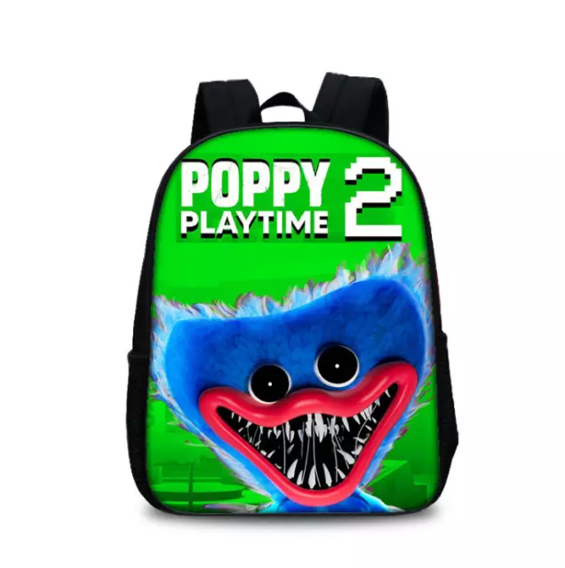 Poppy Playtime Huggy Wuggy Backpack Kids School Bag Rucksack Travel Handbags AU 2