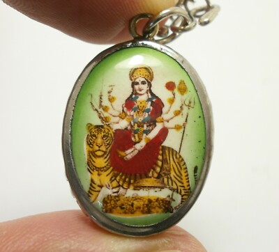 Collana Amuleto 1PC Vintage Moon Goddess Collana Triplice Dea