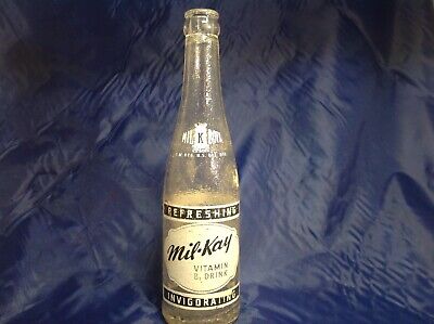 Vintage ACL Mil-Kay Bottle Duraglass St Louis, 10oz