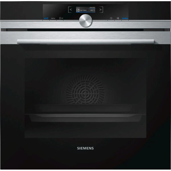 Siemens Four intégrable 71l 60cm a pyrolyse inox/noir